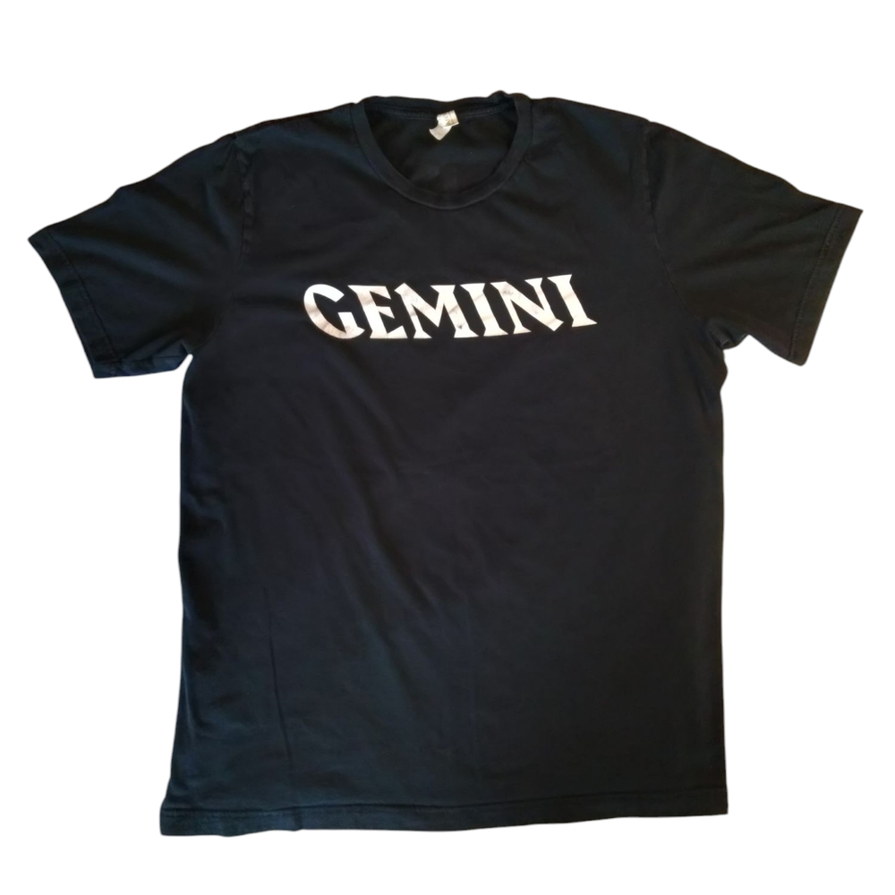 Black Macklemore Gemini T-Shirt Sz.XL